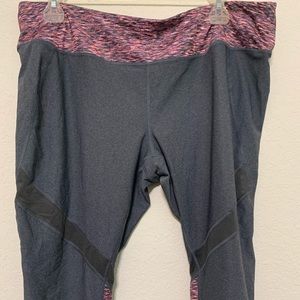 Space Dye Athleisure Capri Leggings